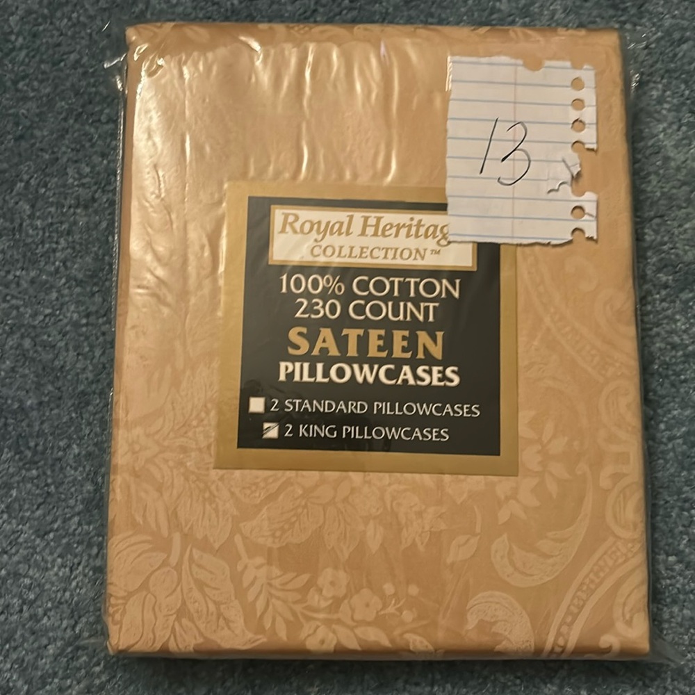 Royal Heritage Collection Sateen Pillowcases